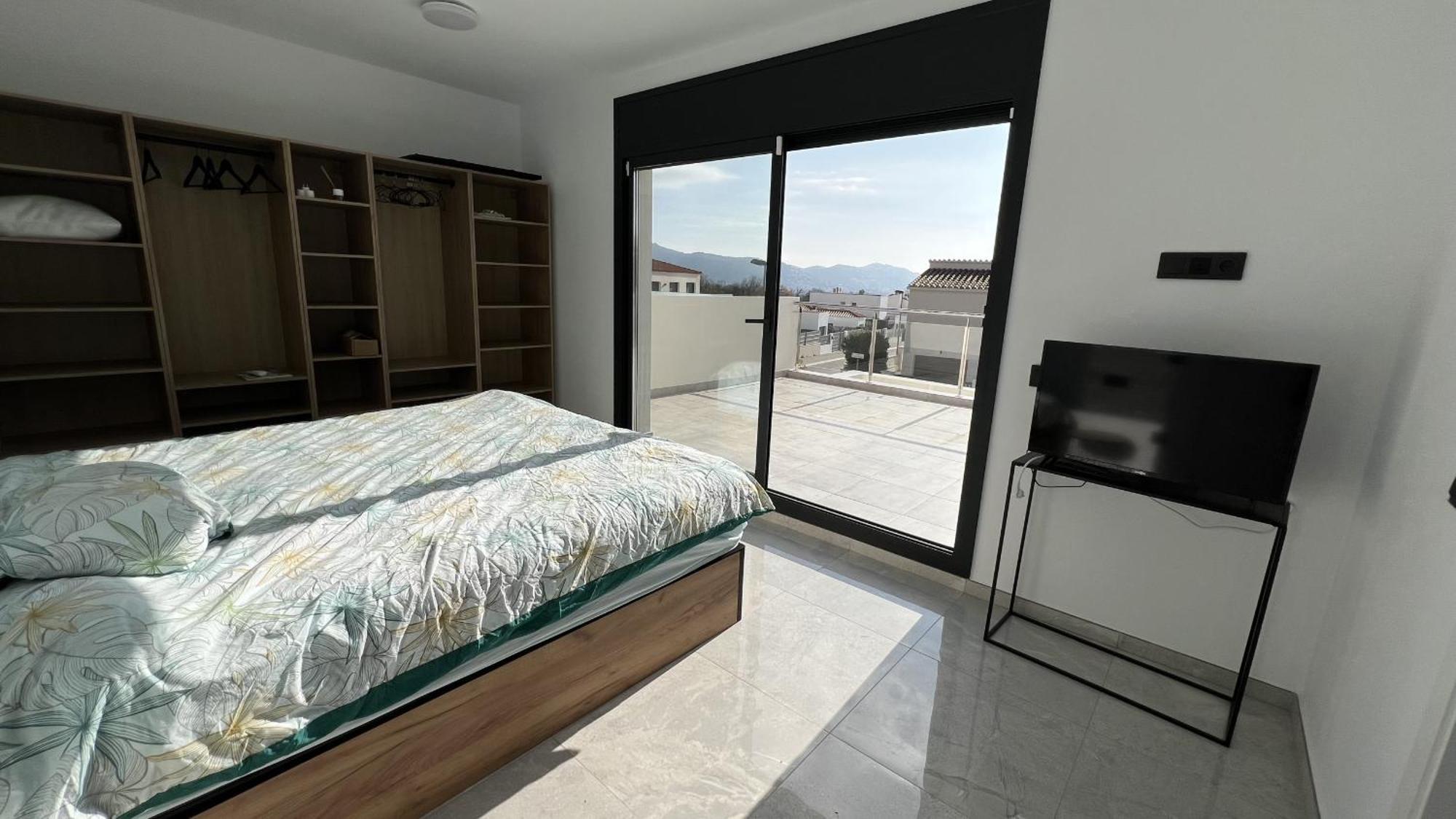 Casa Moderna Roses Con Piscina Y Jardin Mas Bosca, Roses Villa Palau Saverdera Екстериор снимка