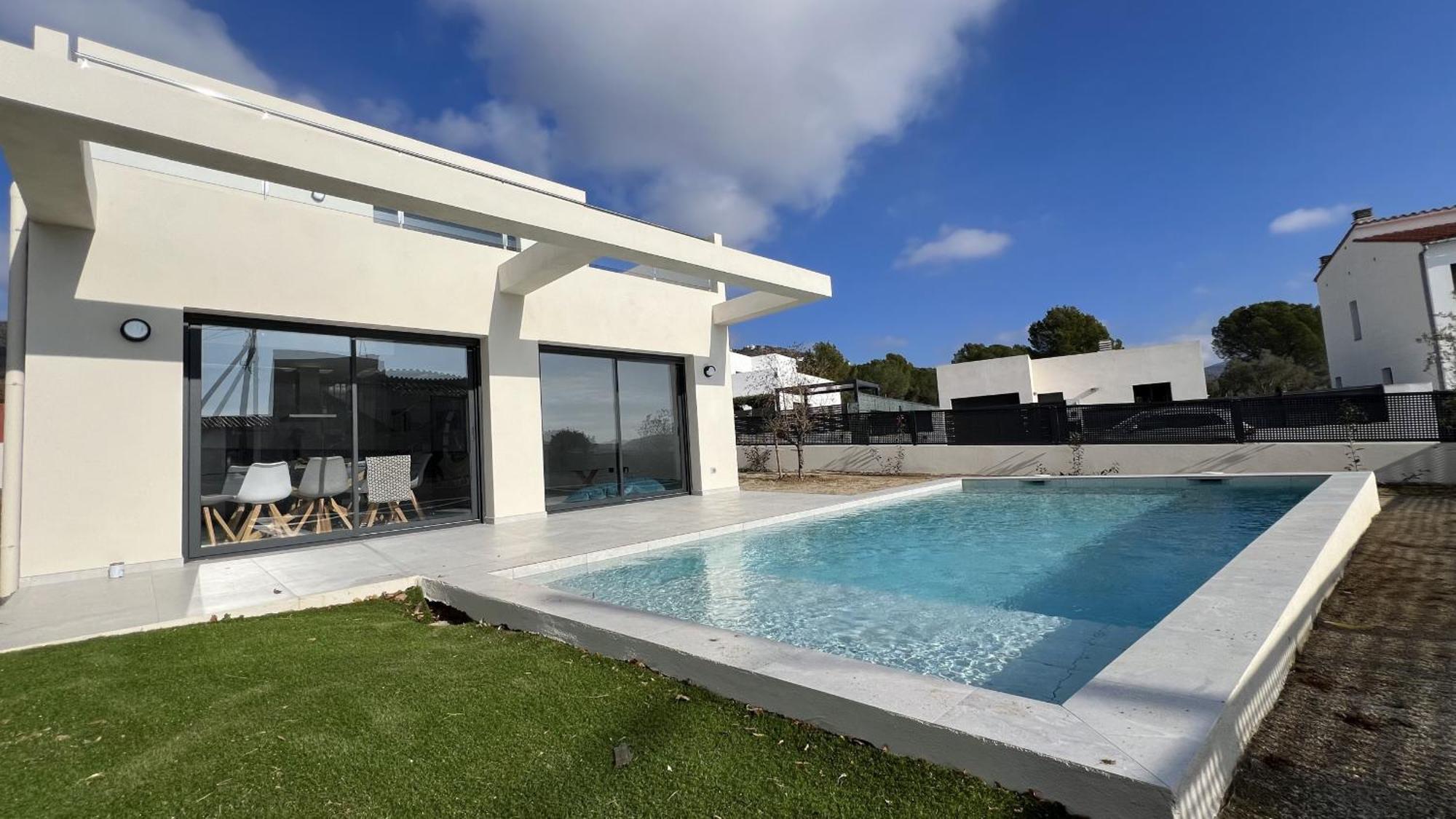Casa Moderna Roses Con Piscina Y Jardin Mas Bosca, Roses Villa Palau Saverdera Екстериор снимка